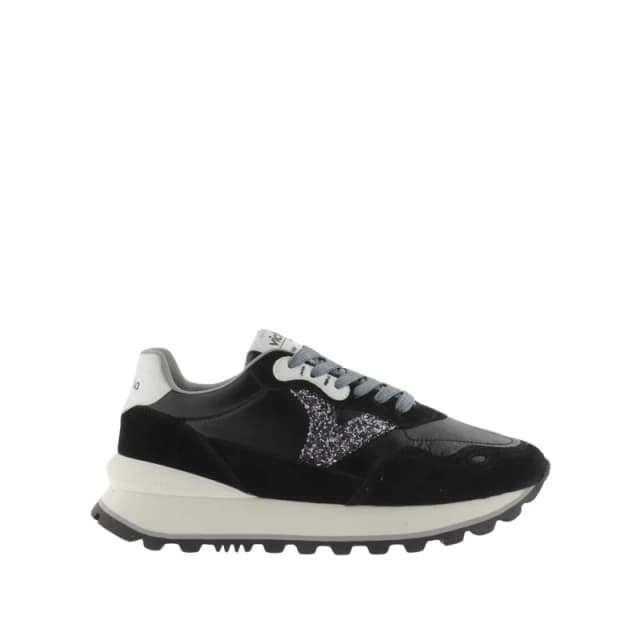 Victoria Womens metallic sneakers Victoria Viento Noir Female 38