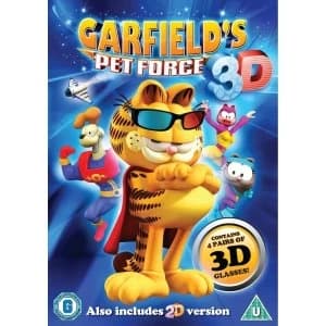 Garfield Pet Force 3D DVD