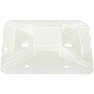 Cable mount Screw fixing halogen free UV proof weather proof Transparent HellermannTyton 151 21819 TY8G1 N66 NA C1 1