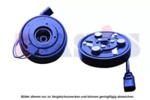 AKS DASIS Compressor Clutch 855001N AC Compressor Clutch,Air Compressor Clutch VW,AUDI,FORD,Golf IV Schragheck (1J1)
