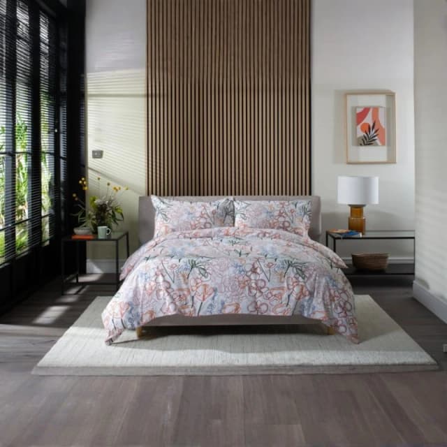 Deyongs Naive Floral Cotton Duvet Cover Set Naive Floral unisex Double