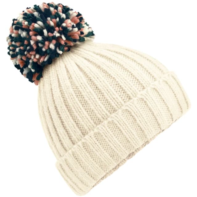 Beechfield Beechfield Hygge Beanie in Off White Off White One Size Unisex 5059958666856