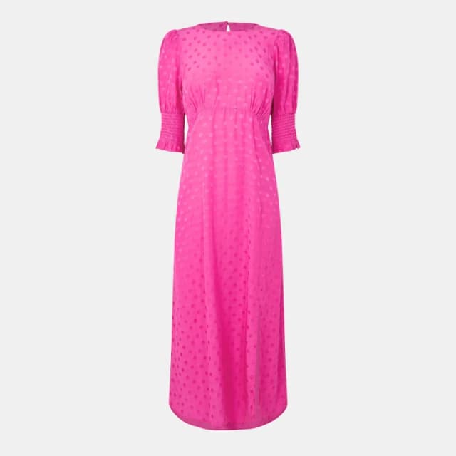 Nobodys Child Luna Midi Dress Pink female 6 (2XS)