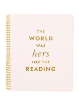 Kate Spade New York Large Spiral Notebook Hers For The Reading