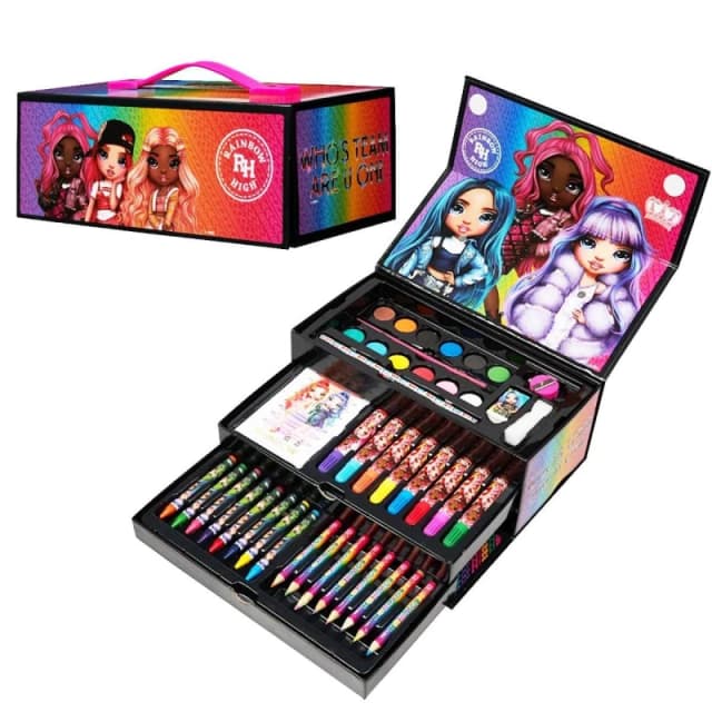 Rainbow High Colouring Art Case Multi