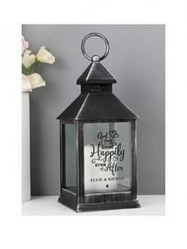 Personalised Happily Ever After Lantern