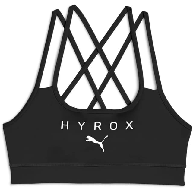 Puma x Hyrox Move Black Womens Bra, Size S