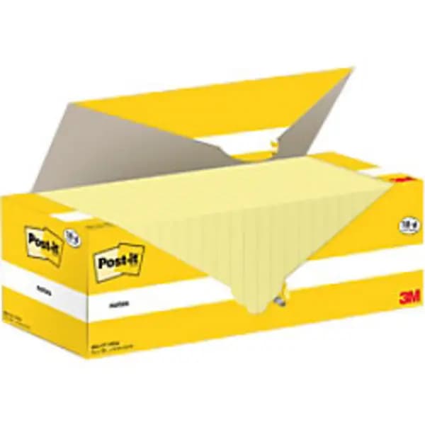 Post-It Post-It 654-CY-VP24 note paper Square Yellow 100 sheets Self-adhesive 7100319213
