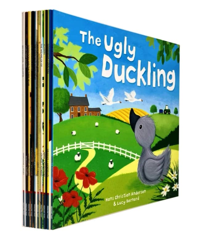 Children Picture Storybook 10 Books Collection Set The Ugly Duckling & More Paperback Various Books