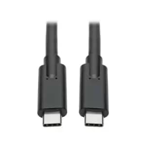 Tripp Lite U420-006-5A USB-C Cable (M/M) - USB 3.1 Gen 1 (5 Gbps) 5A Rating Thunderbolt 3 Compatible 6 ft. (1.83 m)