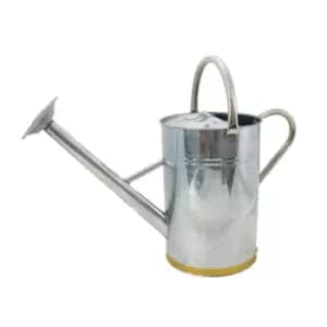 Kent & Stowe Metal Watering Can Galvanised Steel 9 litre