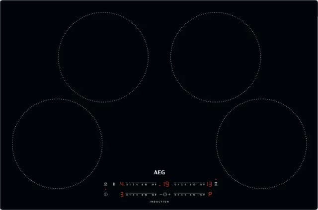 AEG 3000 Series IKX84401CB 77cm Induction Hob - Black