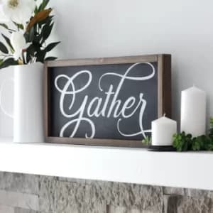 KZM713 Multicolor Decorative Framed MDF Painting