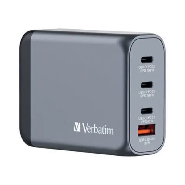 Verbatim Verbatim GNC-100 GaN 100W 4 Port Charger 32202 32202