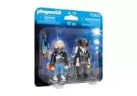 Playmobil Playm. DuoPack Polizist und Sprayer| 70822