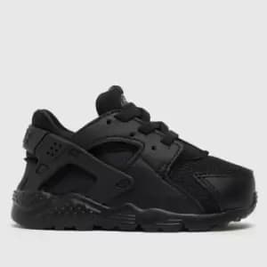 Nike Black Huarache Run Toddler Trainers