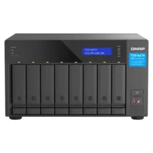 QNAP TVS-h874 NAS Tower Ethernet LAN Black i5-12400