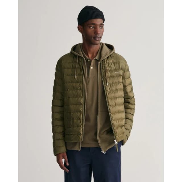 Gant Light Padded Bomber Jacket Green male S
