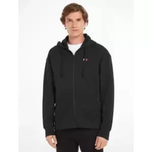 Relaxed Zip-Up Hoodie in Cotton