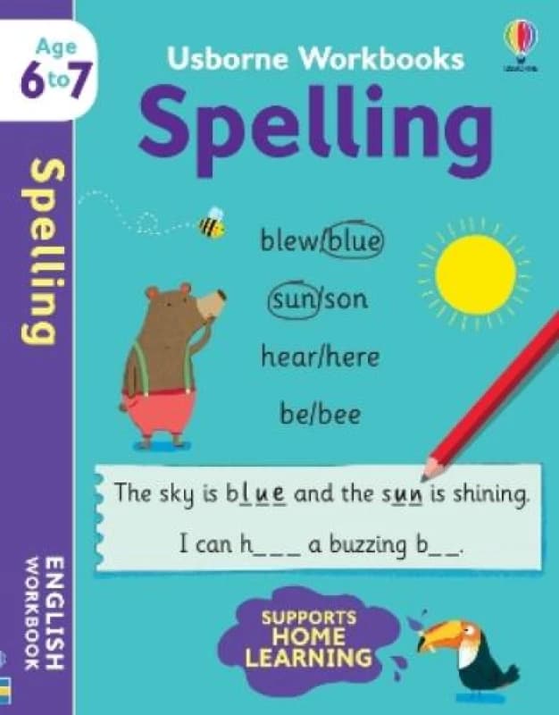Jane Bingham Usborne Workbooks Spelling 6-7 Book Multi unisex