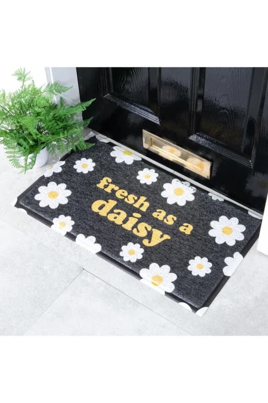 Native Natural Fresh As A Daisy Doormat (70 X 40Cm)