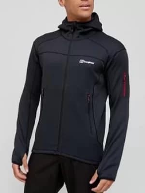 Berghaus Berghaus Pravitale Mtn 2.0 Hooded Jacket, Grey/Black, Size L, Men