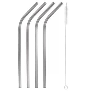 Typhoon Set 4 Steel Bent Straws