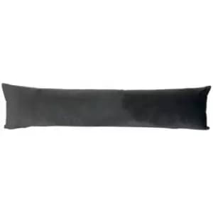 Evans Lichfield - Opulence Velvet Draught Excluder Case, Granite
