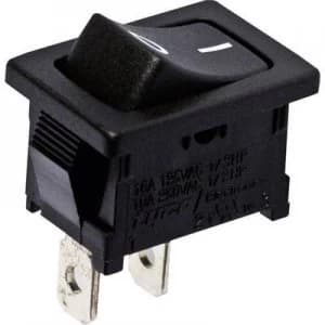 TE Connectivity Toggle switch 1 1571076 0 250 V AC 10 A 1 x OffOn latch
