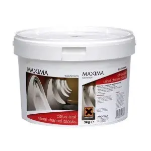 Maxima Urinal Channel Blocks Yellow