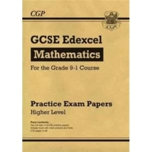 New GCSE Maths Edexcel Practice Papers: Higher - For the Grade 9-1 Course by CGP Books (Paperback, 2016)