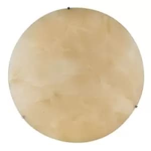 Fan Europe CANOVA LED Decorative Flush Amber 2100lm 4000K Dimmable 35cm