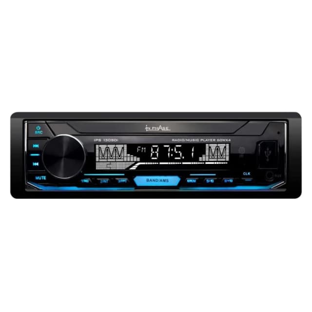 In Phase IPS150BTI Mechless Car Stereo - BT. USB. SD Card. AUX