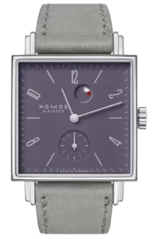 Nomos Glashutte Watch Tetra Plum Steel Back