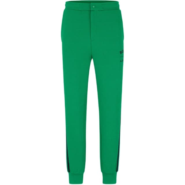 Boss Mens Hover Aj Closed Hem Fleece Joggers Open Green male XS