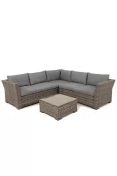 Chesterton Outdoor Garden 5 Seater Rattan Lounge Set