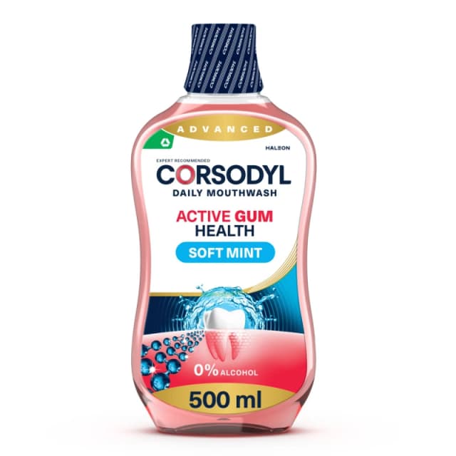 Corsodyl Active Gum Repair Mouthwash 113139279