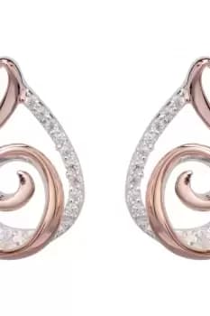 Ladies Unique & Co Sterling Silver Earrings ME-763