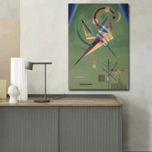 70100FAMOUSART-064 Multicolor Decorative Canvas Painting