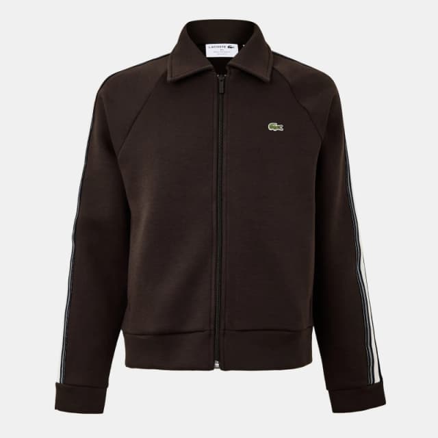 Lacoste Mens Track Full Zip Fleece Port SKB male M