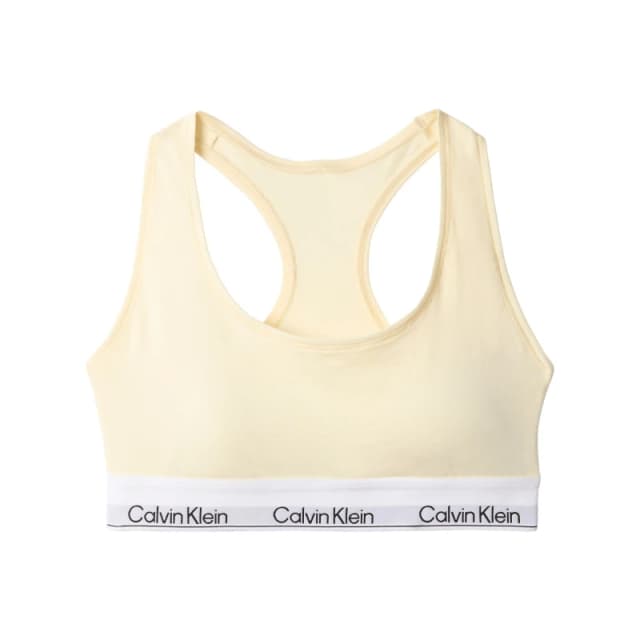 Calvin Klein Modern Cotton Logo Bralette Pear Sorbet female 8 (XS)