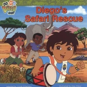 Diegos Safari Rescue by Nickelodeon Book
