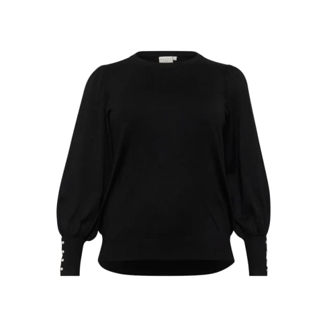 KAFFE Curve Woman sweater KAFFE Curve Lizzy Noir Female S