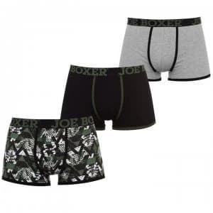 Joe Boxer 3 Pack Hipster Briefs Mens - Black/Grey/Gree