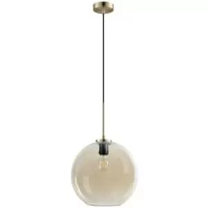 Dyberg Larsen Loop Amber Pendant Ceiling Light 30cm