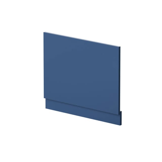 Balterley Straight Reversible Bath End Panel & Plinth - 700mm - Satin Blue Blue unisex