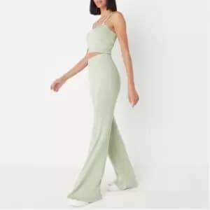 Missguided Ribbed bralet - Green