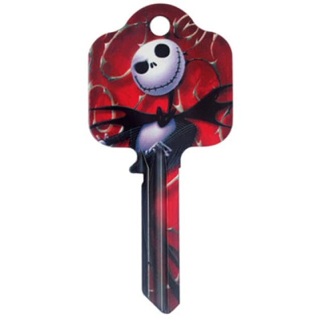 The Nightmare Before Christmas Blank Key Black/red (One Size)