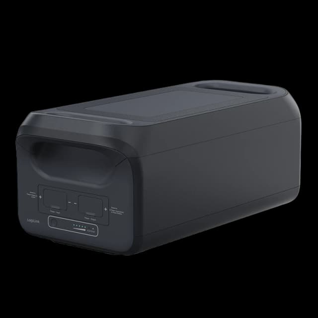 LogiLink Portable power station. Extra Battery Pack. LiFePO4 battery.