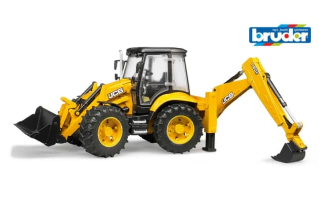 Bruder 1:16 JCB 5CX Backhoe loader - Backhoe Loader Model in Yellow Size: 1 Pack Yellow Unisex 1 Pack